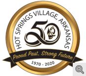 Hot Springs Village 50th Logo 